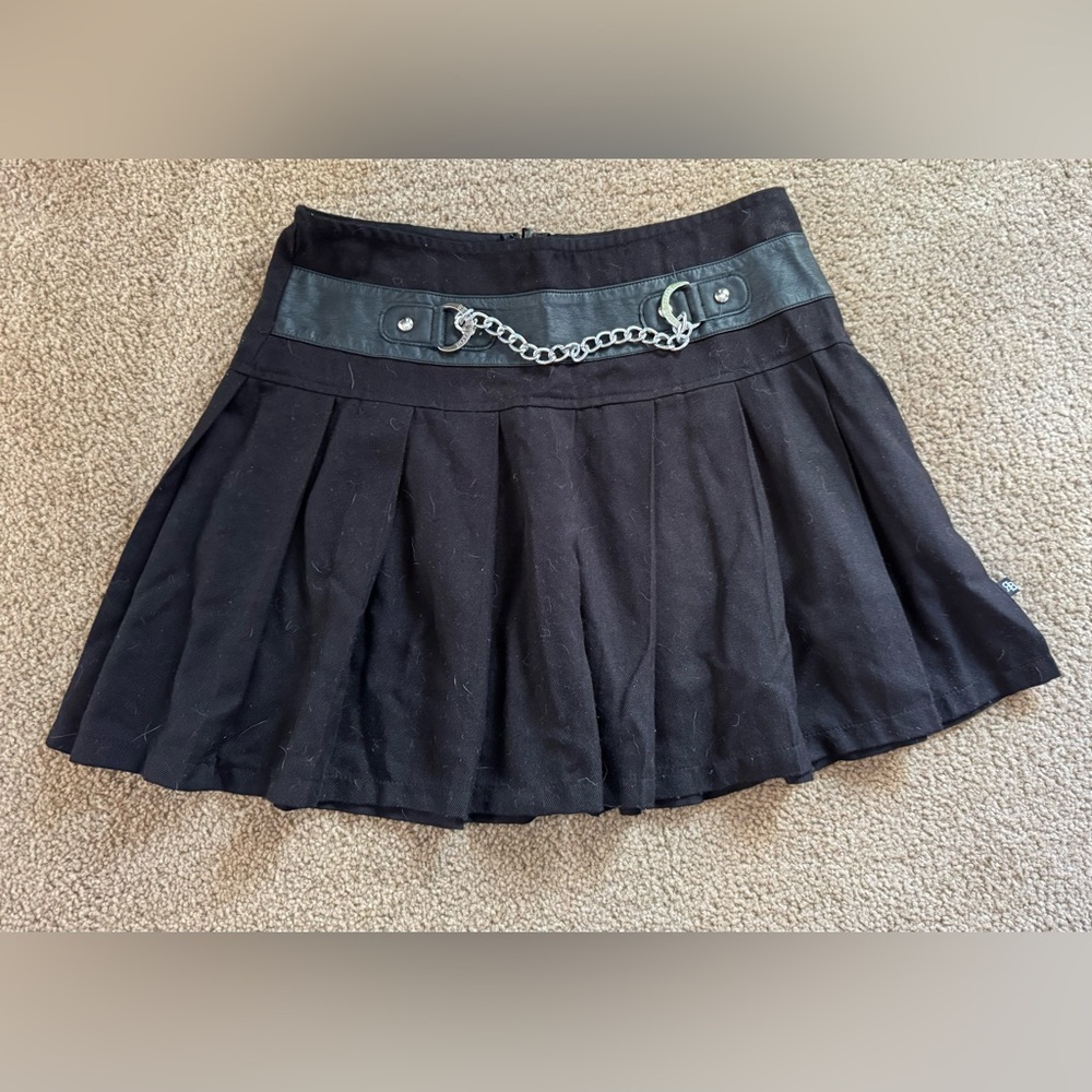 Black Short Skirt Size M